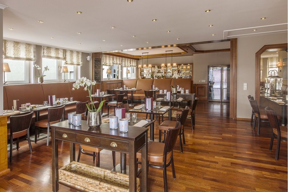 Romantik Hotel Schubert Lauterbach Restoran fotoğraf