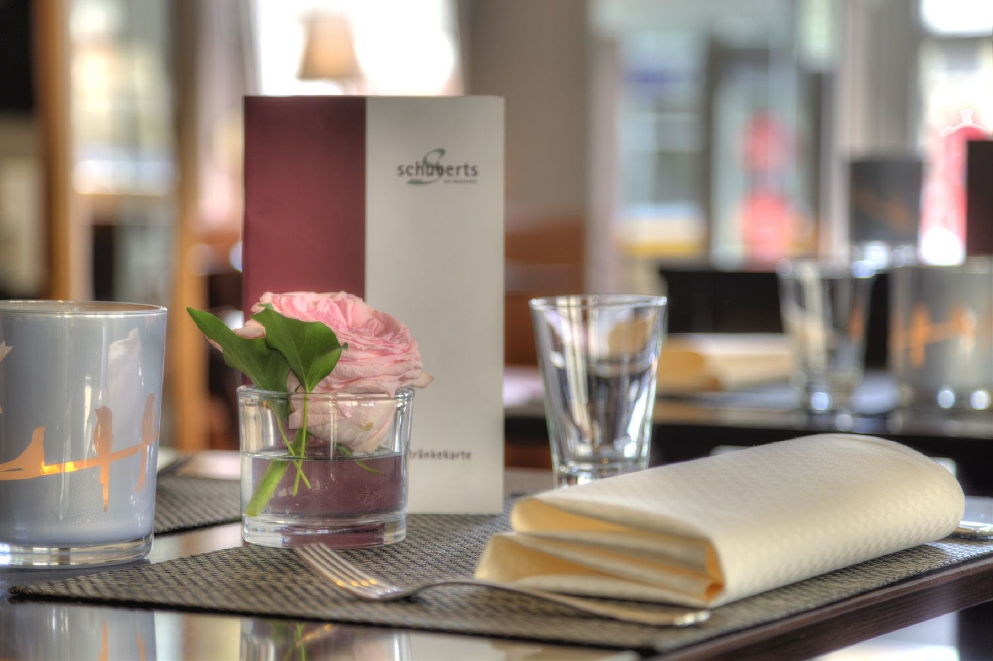 Romantik Hotel Schubert Lauterbach Restoran fotoğraf